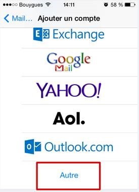 Comment configurer mail Ipad